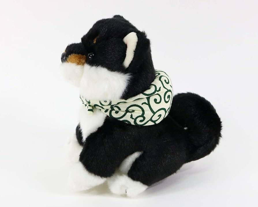 しろまる様 はっぴーまめしば　特賞くじぬいぐるみ　柴犬　黒柴　豆柴 新品ハッピーまめしば【特賞】ぬいぐるみ特大柴犬豆柴豆しばまめ